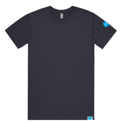 blue heather t shirt